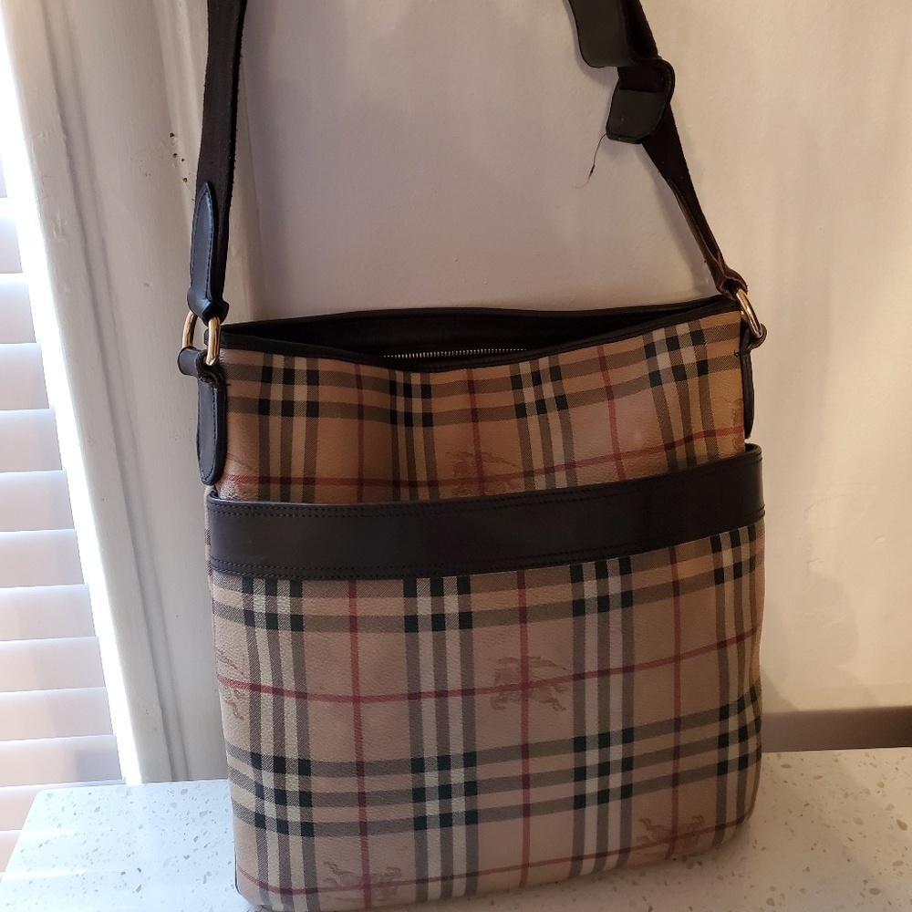 Burberry haymarket crossbody